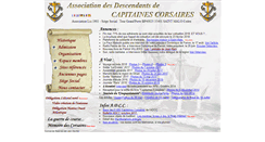 Desktop Screenshot of descendants-capitainescorsaires.org